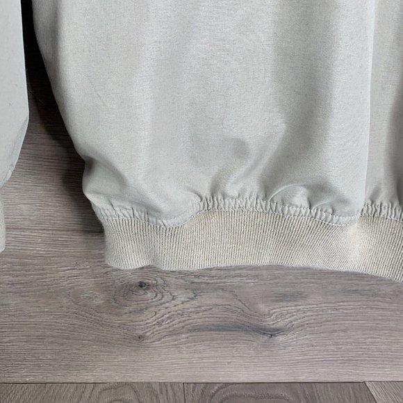 Roundtree Yorke Travel Pullover Mens L Light Zip Shoulder 1 Blue 1 Tan Lot of 2 - Picture 5 of 16